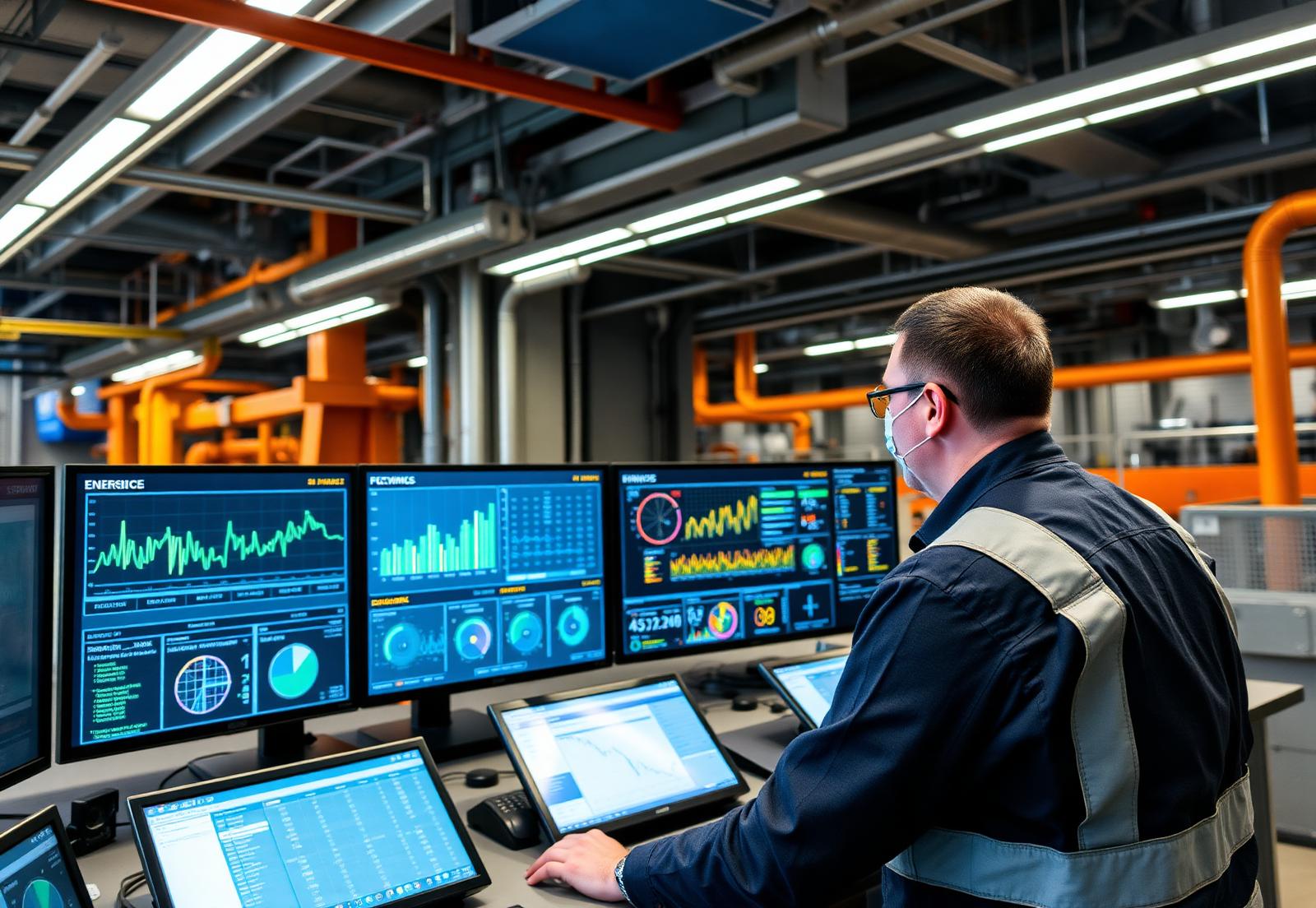 Energiedaten-Monitoring in einem produzierenden Unternehmen